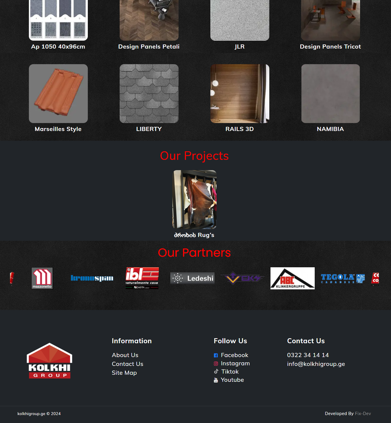 KolkhiGroup portfolio