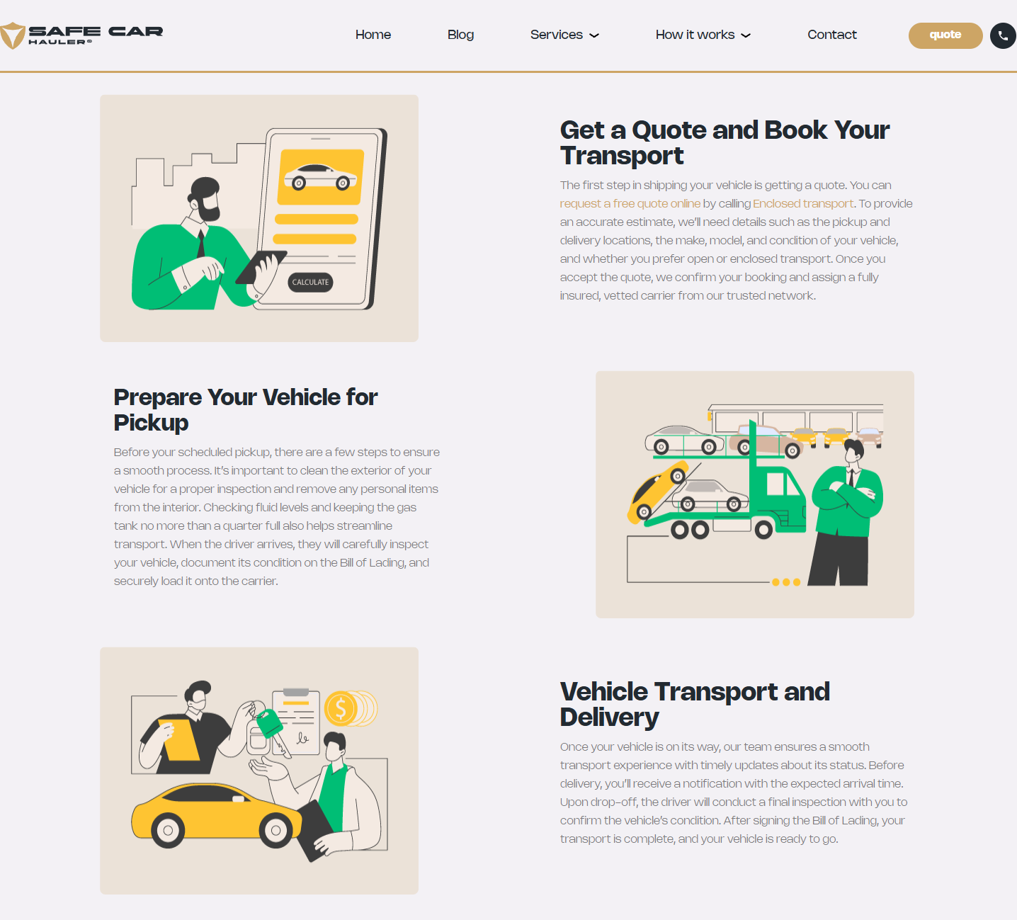 SafeCarHauler drivers